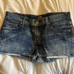 Denim shorts Citizens of Humanity.  Used only few times and In good condition.